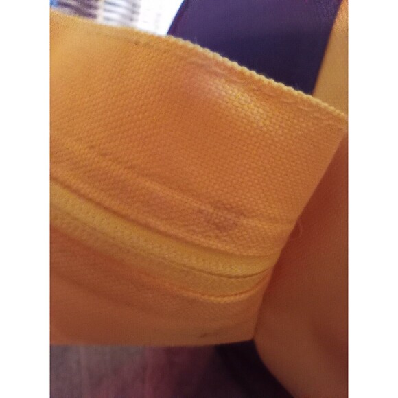 Air-Tex Boating Convertable Backpack Duffle Bag Yellow Navy NEW - Picture 11 of 11